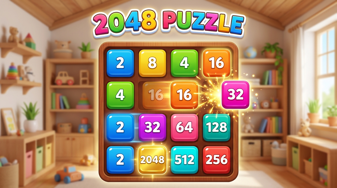 2048 Puzzle browser game