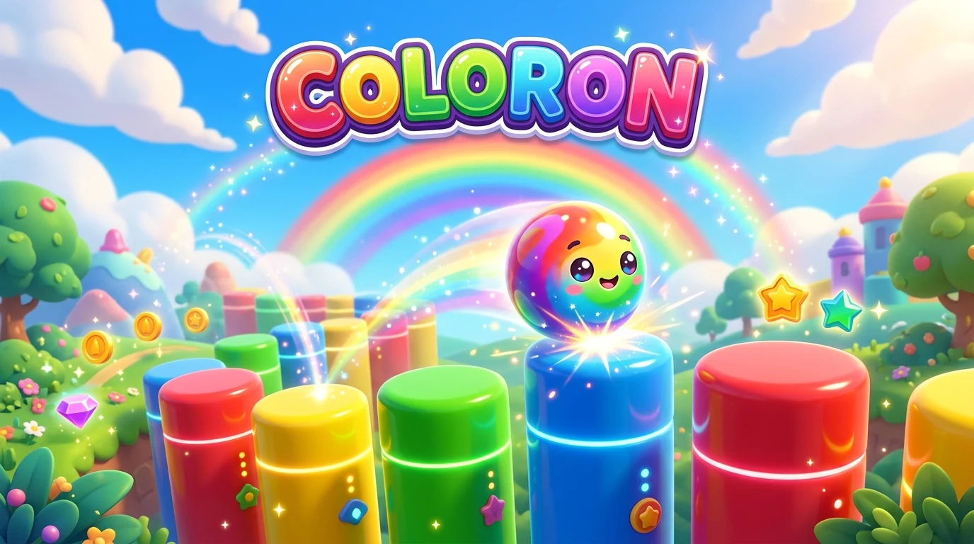 Coloron browser game